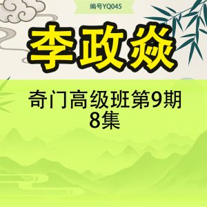 李政焱奇门高级班第9期8集