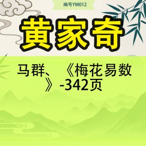 术数合集梅花易数泰和全年系統課（学员专属课）-29集