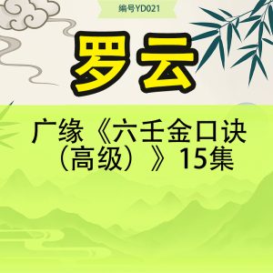 罗云广缘《六壬金口诀（高级）》15集