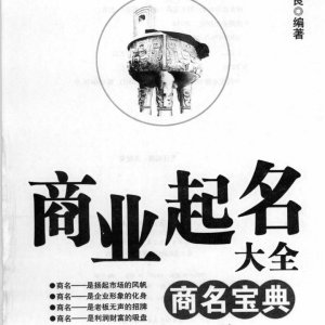 商业起名大全商名宝典（288页）
