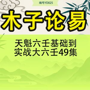 天魁六壬  木子论易 基础到实战 大六壬 49集