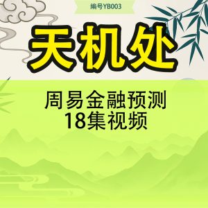 天机处周易金融预测18集视频