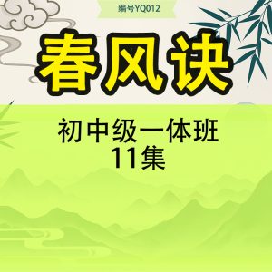 春风诀初中级一体班11集