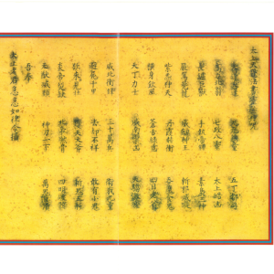 《太上天蓬法书灵验密咒》彩版 75双页