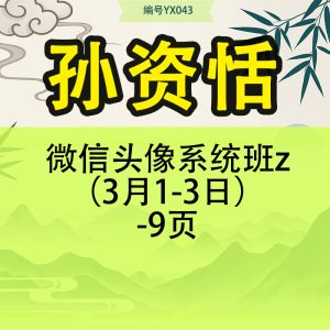 孙资恬微信头像系统班z（3月1-3日）-9页