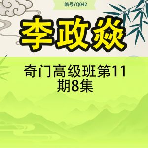 李政焱奇门高级班第11期8集