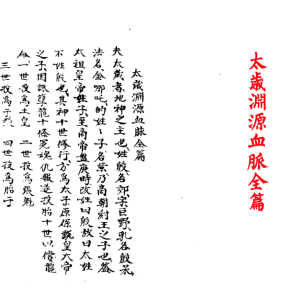 天心地司殷天君道法《太岁渊源血脉全篇》-打印描红版-45筒子页-15