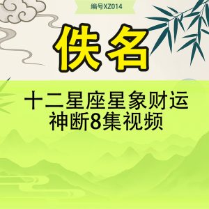 十二星座星象财运神断8集视频