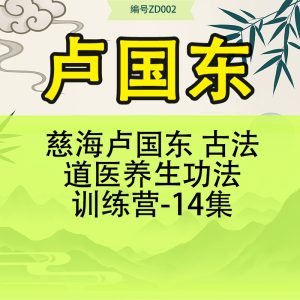 慈海卢国东 古法道医养生功法训练营-14集