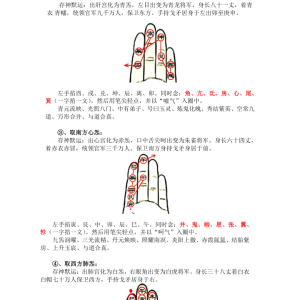 通用符咒取炁法