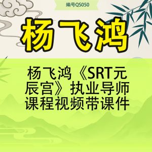 杨飞鸿《SRT元辰宫》执业导师课程视频带课件