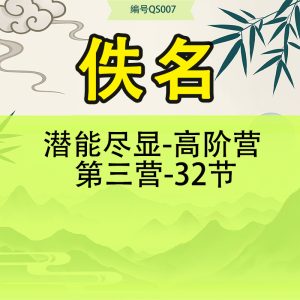 潜能尽显-高阶营 第三营-32节