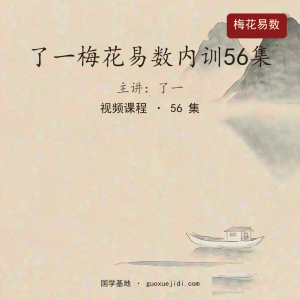 了一梅花易数内训56集