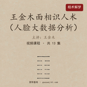王金木面相识人术（人脸大数据分析）