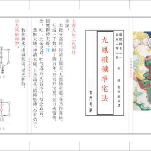 九凤破秽净宅法（折子经打印母版）-现代-24折子页(2)