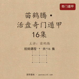 苗鹤腾活盘奇门遁甲16集