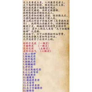 清鹤闾山符法