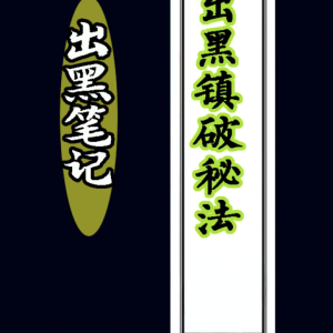 出黑镇破秘法-出黑笔记-126页