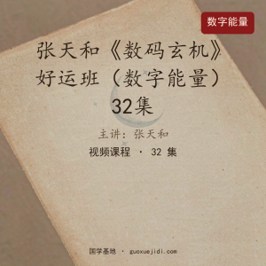 张天和《数码玄机》好运班（数字能量）32集
