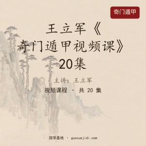 王立军《奇门遁甲视频课》20集