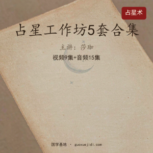 莎珈占星工作坊5套合集，音频+视频