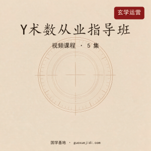 Y术数从业指导班