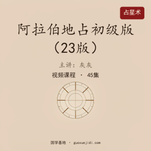 灰灰23版阿拉伯地占初级版45集