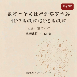 银河叶子灵性疗愈塔罗卡牌1阶7集视频+2阶5集视频