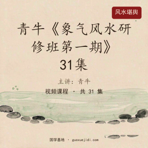 青牛《象气风水研修班第一期》31集