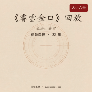 《睿雪金口》回放